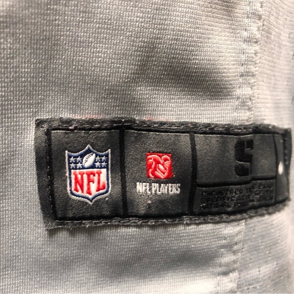 Nike On Field NFL Seattle Seahawks #25 Sherman Women's Gray Football Jersey Sz S - Picture 9 of 12